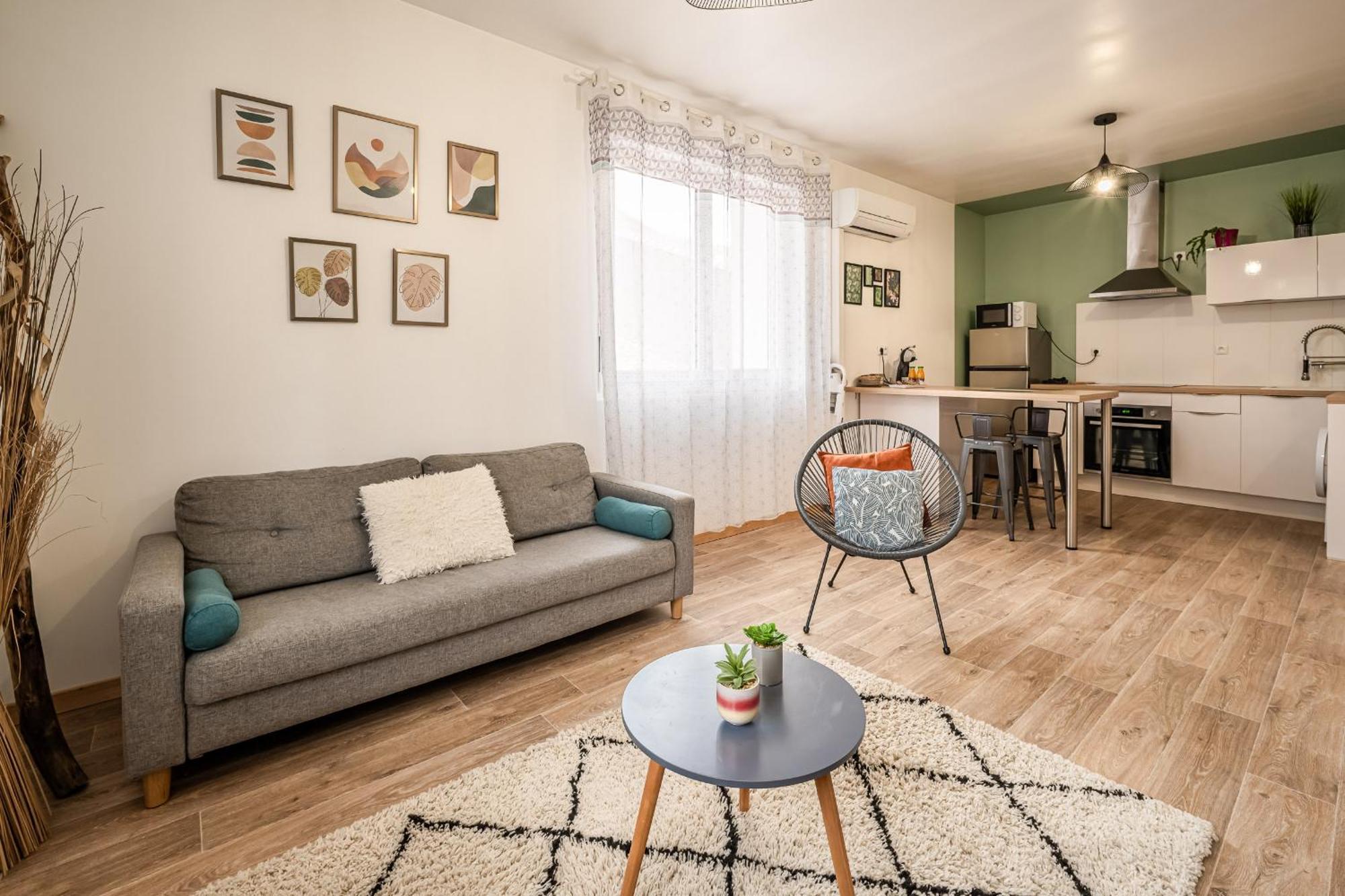 Cosy Green Clim Wifi Centre Ville 2 Pers Lézignan-Corbières Kültér fotó