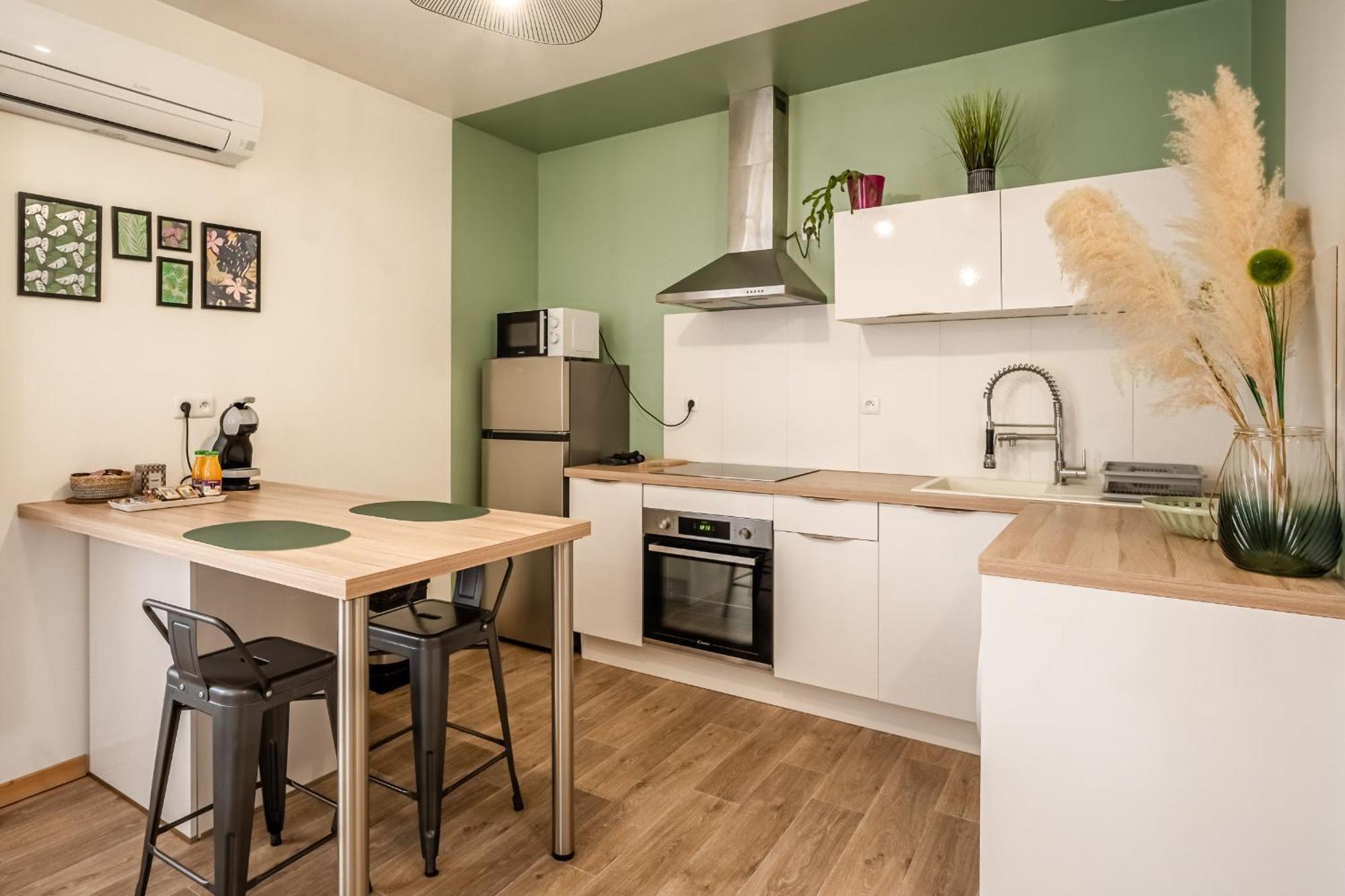 Cosy Green Clim Wifi Centre Ville 2 Pers Lézignan-Corbières Kültér fotó
